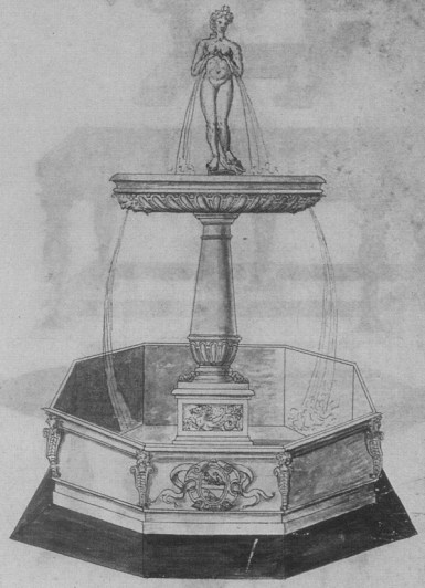 Nonsuch_Palace_-_Red_Velvet_Book_-_Diana_Fountain